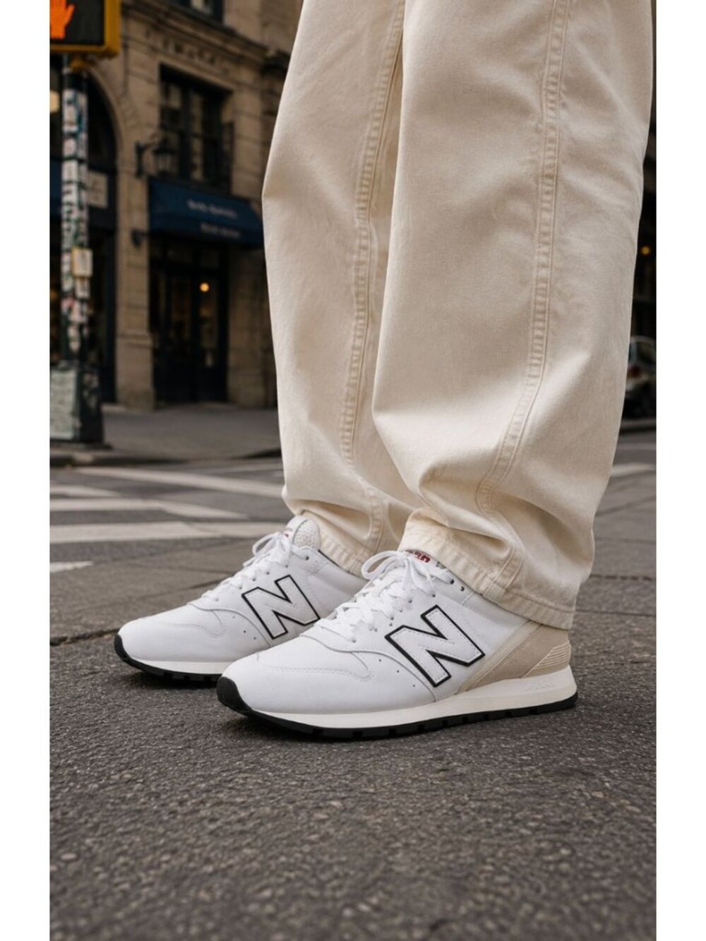 Aimé Leon Dore x New Balance 996 Sneakers White Ivory Size Men's 11